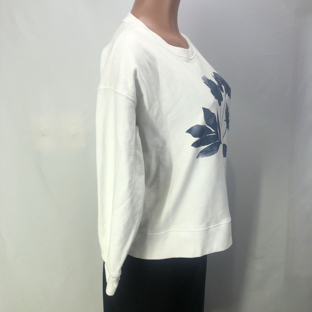 J.Crew Sweater White Knit Cotton Crew Women's XSMALL White - Picture 8 of 15